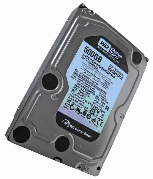 Western Digital Black 500 GB 5 HDD1 R