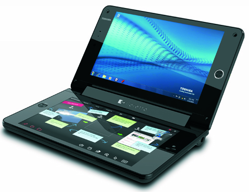 Toshiba Libretto W100, Tablet dengan Dua Layar 13