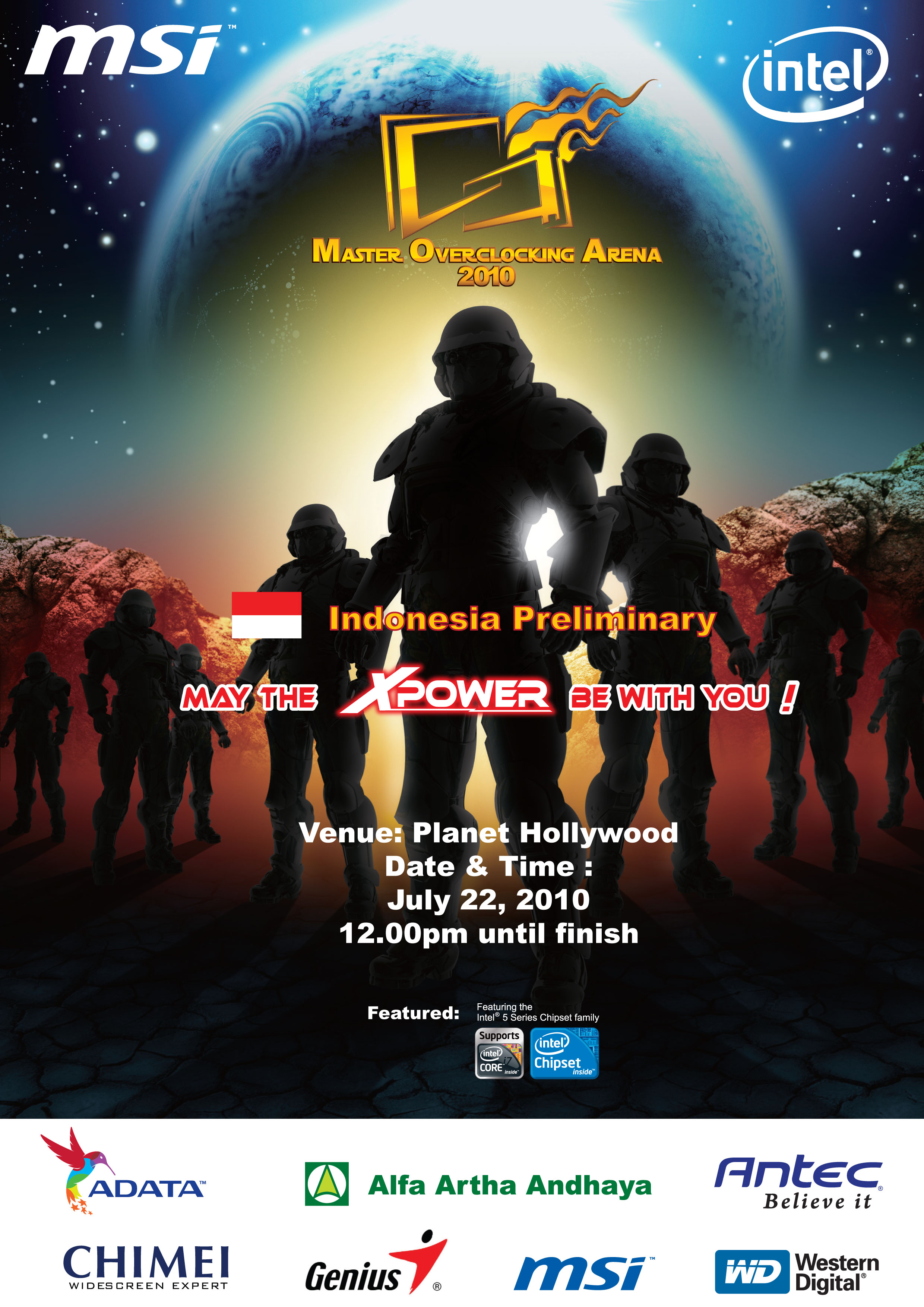 MSI MOA 2010 Indonesian Qualifier: Contestant Profile 5 MOA Flyer