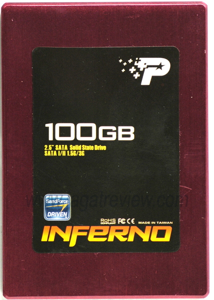 Patriot Inferno SSD 100 GB: Kecepatan  SSD R