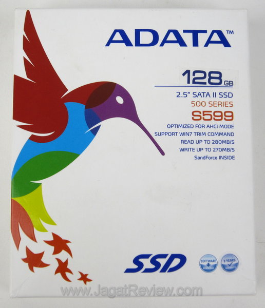 ADATA S599 Kotak depan ADATA S599 Kotak depan