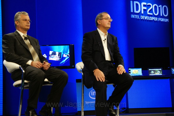 Live Report Pembukaan IDF 2010 15 Dadi Perlmutter dan Paul Otellini dlm QA