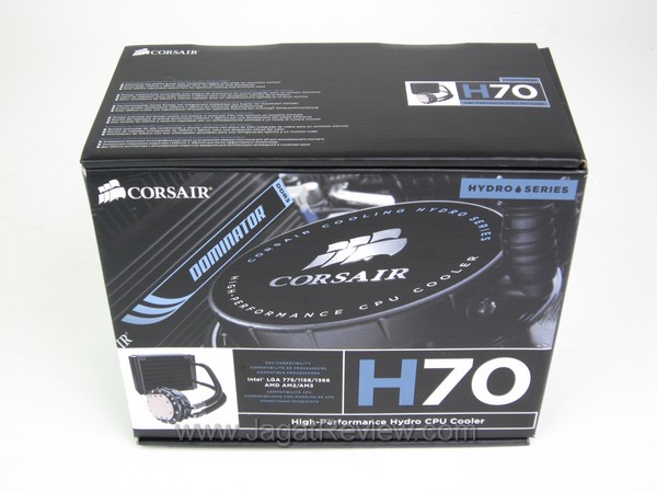 Unboxing: Corsair H70 Watercooling Kit 19 H70 1s
