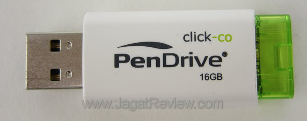 Pendrive Click co terpasang Pendrive Click co terpasang