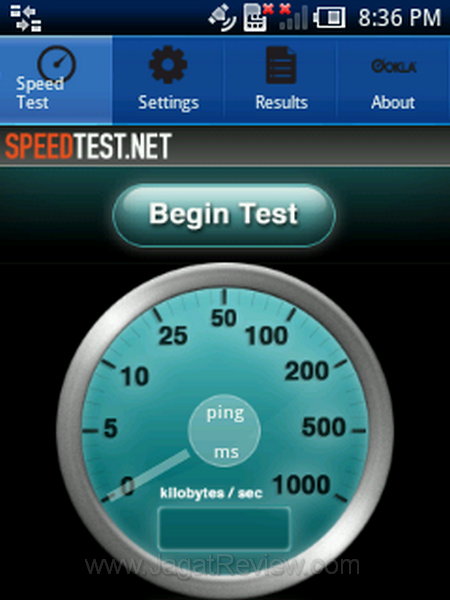 Android SpeedTest: Test Koneksi Internet Operator Anda 11 Speedtest Android depan