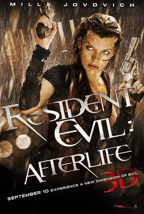 Resident Evil: Afterlife 12 resident evil after life poster 1