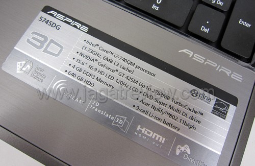 Acer 5745DG 8 Acer 5745DG 8