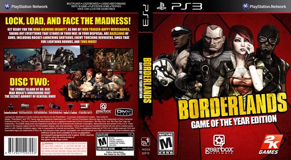 Borderlands Game of the Year Edition
