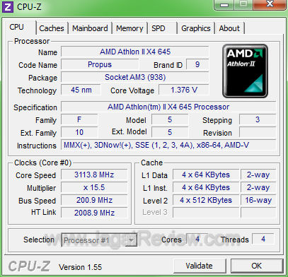 amd phenom 1075t athlon ii x4 645 x4 645 cpuz amd phenom 1075t athlon ii x4 645 x4 645 cpuz