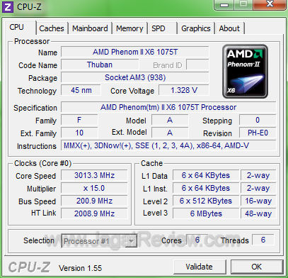 amd phenom 1075t athlon ii x4 645 x6 1075t cpuz amd phenom 1075t athlon ii x4 645 x6 1075t cpuz