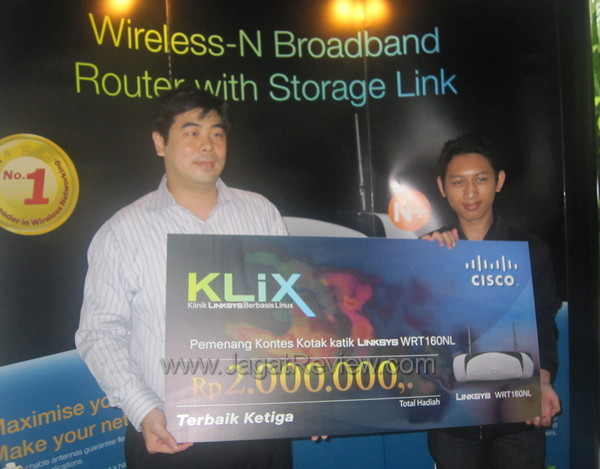 I Gede Oka Gartria asal Bali, sebagai pemenang ketiga kompetisi