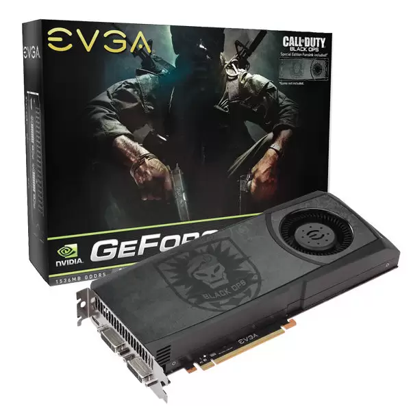 Beragam NVIDIA GTX 580 dari Beragam Produsen 10 EVGA GeForce GTX 580 Call of Duty Black Ops Edition 797 4050