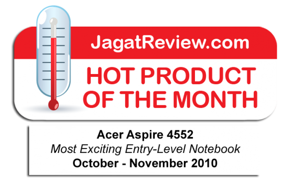 JagatReview.com Hot Product of the Month Acer