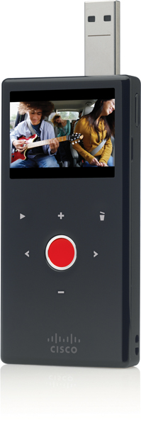 Jajaran Portable Camcorder Cisco Resmi Hadir di Indonesia 1 MinoHD 2hr BlackBackUSBUp