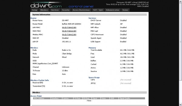 WZR HP G300NH - New Interface WZR HP G300NH New Interface