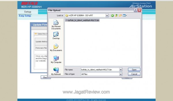 WZR HP G300NH Old Interface Update 1b R