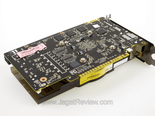 zotac gts 450 amp back pcb