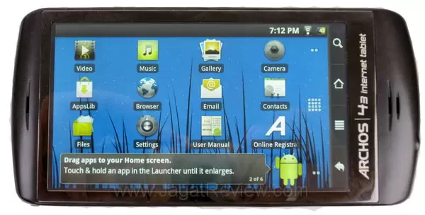 Archos 43 Tampak Depan Archos 43 Tampak Depan
