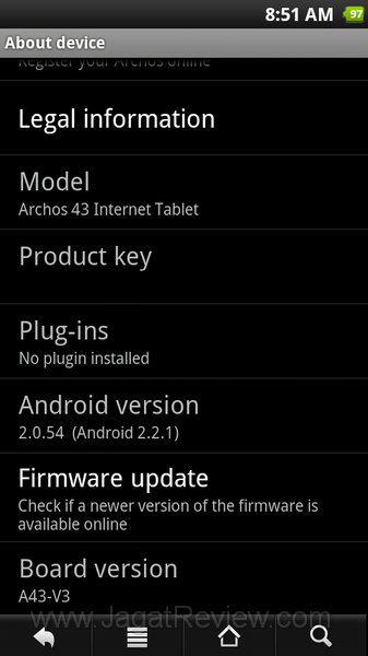 Archos 43 Versi Android Archos 43 Versi Android1
