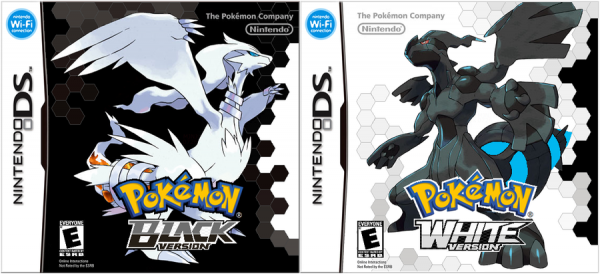 Pokemon Black White NA Boxart