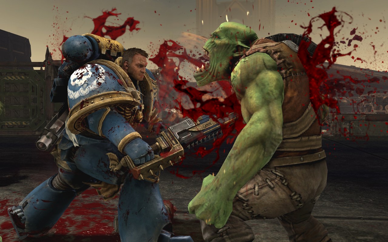 Spacemarine Chainswordgrind