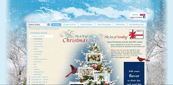 Ucapkan “Selamat Natal”dan “Tahun Baru” melalui E-cards! 13 bluemountain
