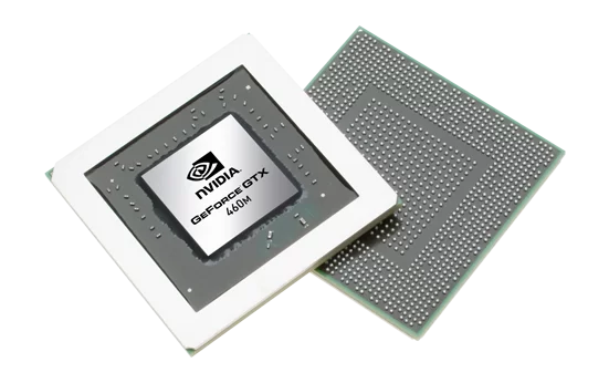 Review-NVIDIA GTX 460M: Mainstream Mobile Gaming, Fermi Style 4 nvidia gtx 460m chip2