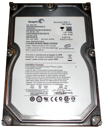 seagate500GB seagate500GB