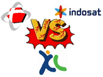 Tarif Murah Tiga Operator: Telkomsel vs Indosat vs XL 1 versus