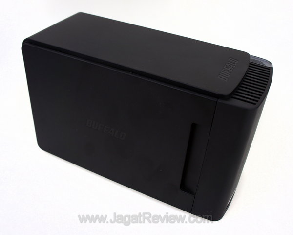 Buffalo LinkStation Duo Pro Tampak Samping