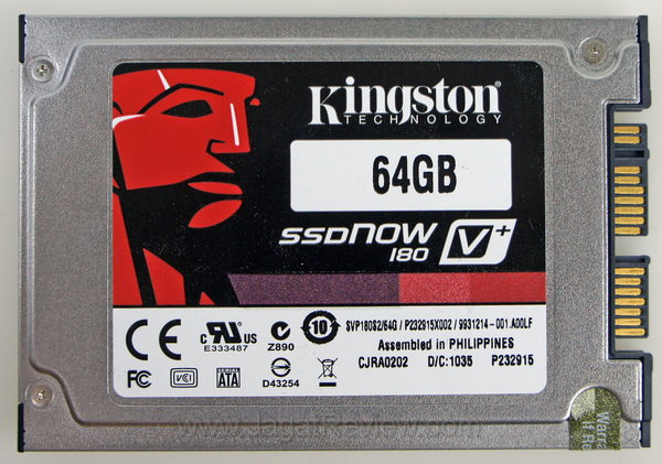 Kingston SSDNow V+ 180 64 GB: Kinerja Tinggi dari Drive Berukuran Kecil 2 Kingston SSDNow V+ 180 64 GB
