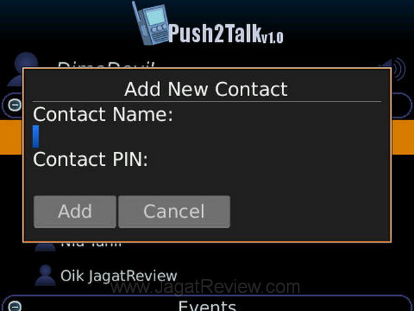 Push2Talk 1.0 PIN Push2Talk 1.0 PIN