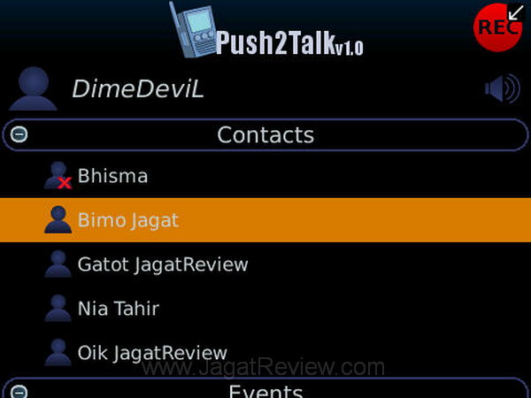 Push2Talk 1.0 Record Push2Talk 1.0 Record