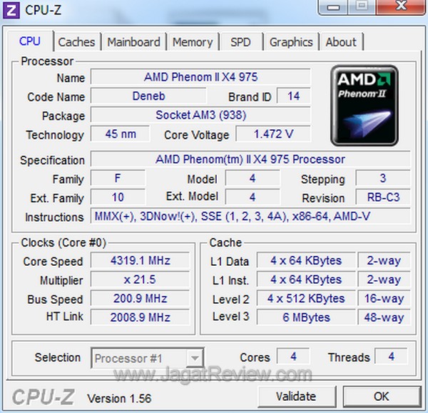 cpu z 975OC