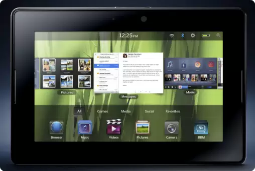 RIM: Baterai Playbook Lebih Baik Daripada iPad 6 playbook