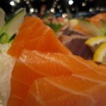 salmon sashimi salmon sashimi