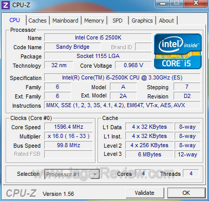 sandybridge 2500k sandybridge 2500k