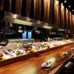 sushi, sashimi, and robatayaki counter sushi sashimi and robatayaki counter