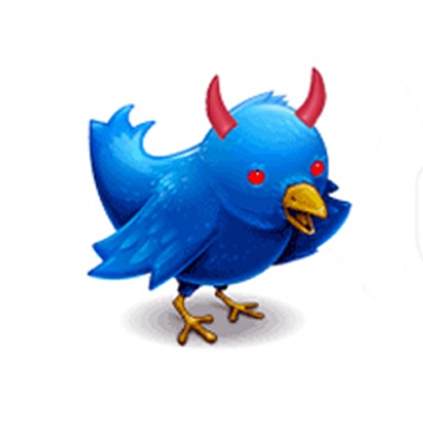 Worm Situs Antivirus Palsu Menyerbu Twitter 6 twitter evil logo