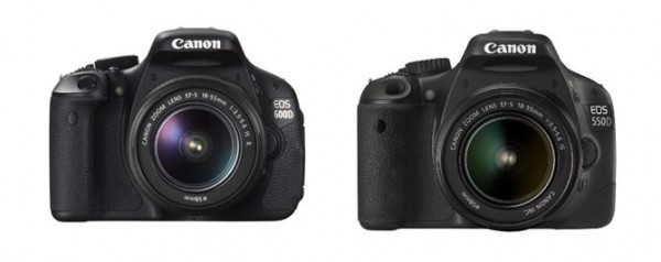 600D vs 550D 600D vs 550D