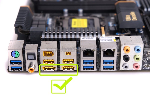 Gigabyte P67A UD7 Backplate