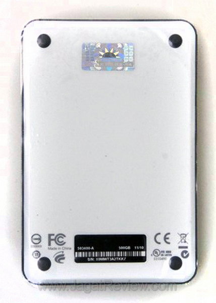 Toshiba Portable Tampak Belakang