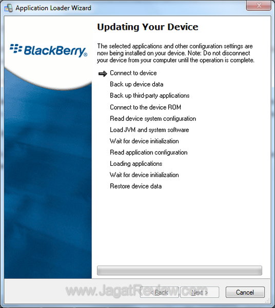 Tutorial Upgrade OS BB - langkah 10 Tutorial Upgrade OS BB langkah 10