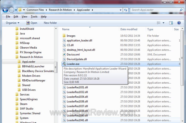 Tutorial Upgrade OS BB langkah 4