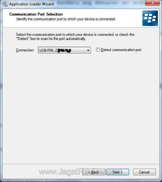 Tutorial Upgrade OS BB langkah 6