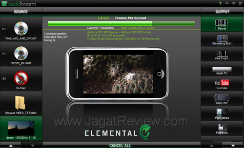 Badaboom Versi 2.0 Kini Mendukung Sandy Bridge 10 badaboom2