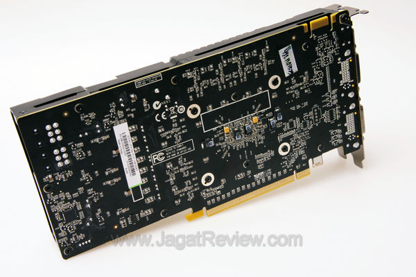 zotac gtx 560 ti oc pcb back