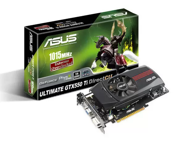 ASUS Ultimate GTX 550 Ti DirectCU ASUS Ultimate GTX 550 Ti DirectCU