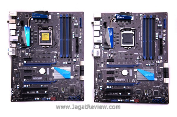 Preview MSI P67A-GD65: Serupa Tapi Tak Sama 2 Board GD65 SideBySide