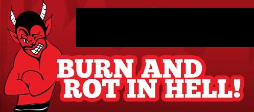 Seorang Guru Dipecat Karena Membuat Situs  Burn and Rot in Hell